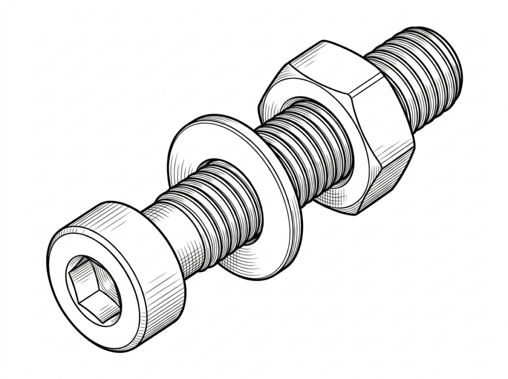 Cap Screw, SS316, FW-FT, M5 x 55 (BN-01529)