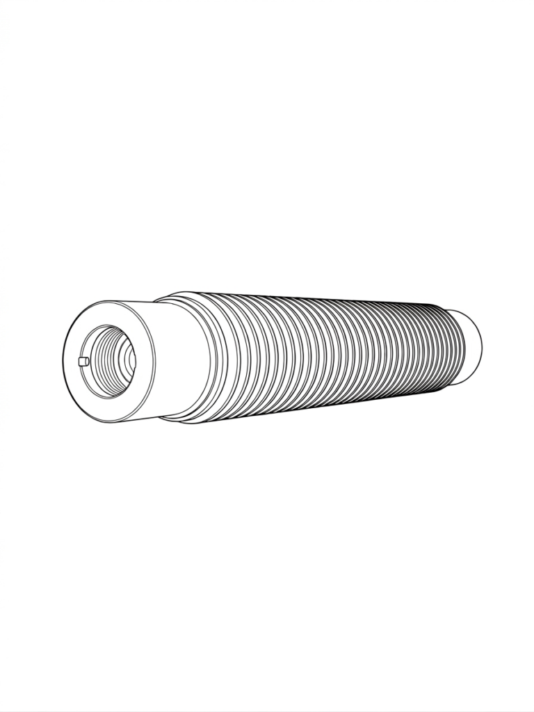 OAL MAXBOLT tm Fully Threaded Stud, Gr10.09, 1-3/8" -6 x 8" (BN-01601)