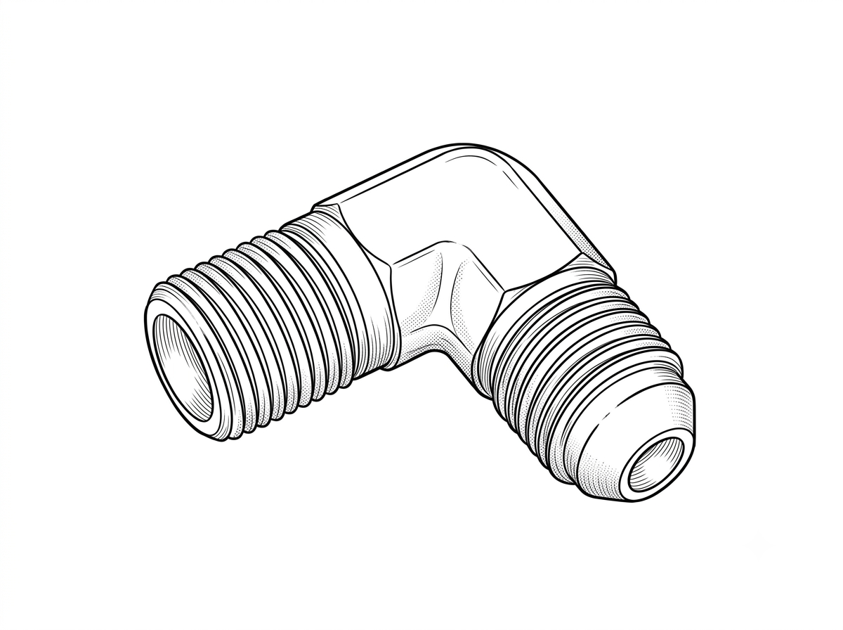 Elbow TBG FTG - PN: 21163 (BR-00066)