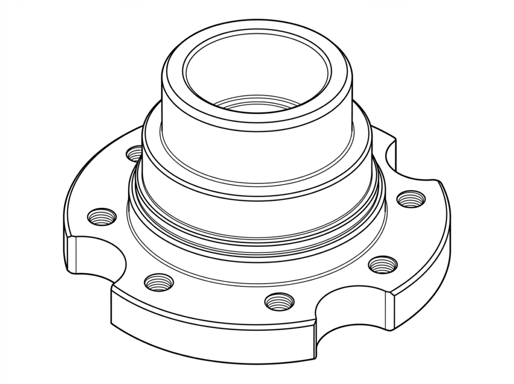 BEARING SUPPORT - PN: 24072 (BR-00116)