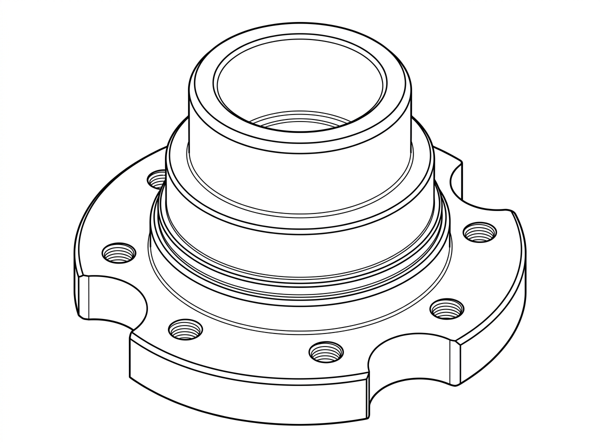 BEARING SUPPORT - PN: 24072 (BR-00116)