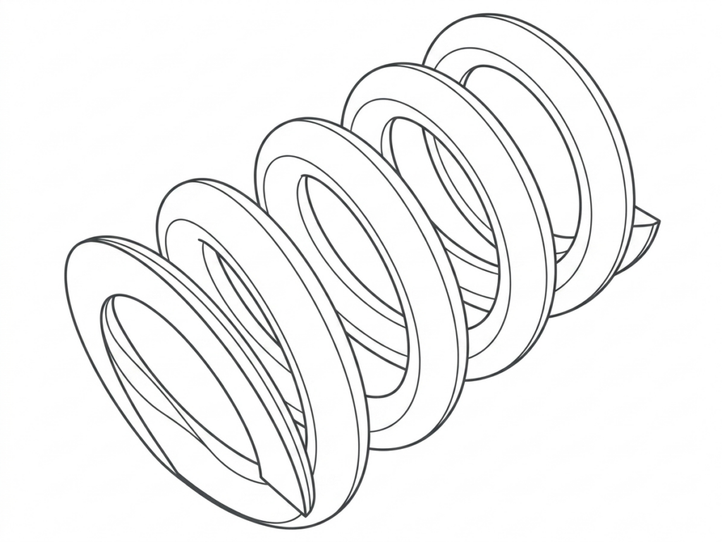 SPOOL SPRING PN: 24192 (BR-00133)