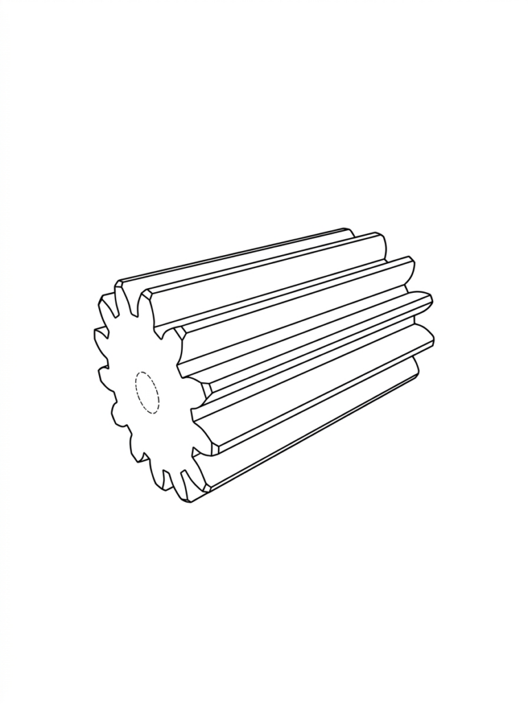 OUTPUT SUN GEAR - PN: 24444 (BR-00146)