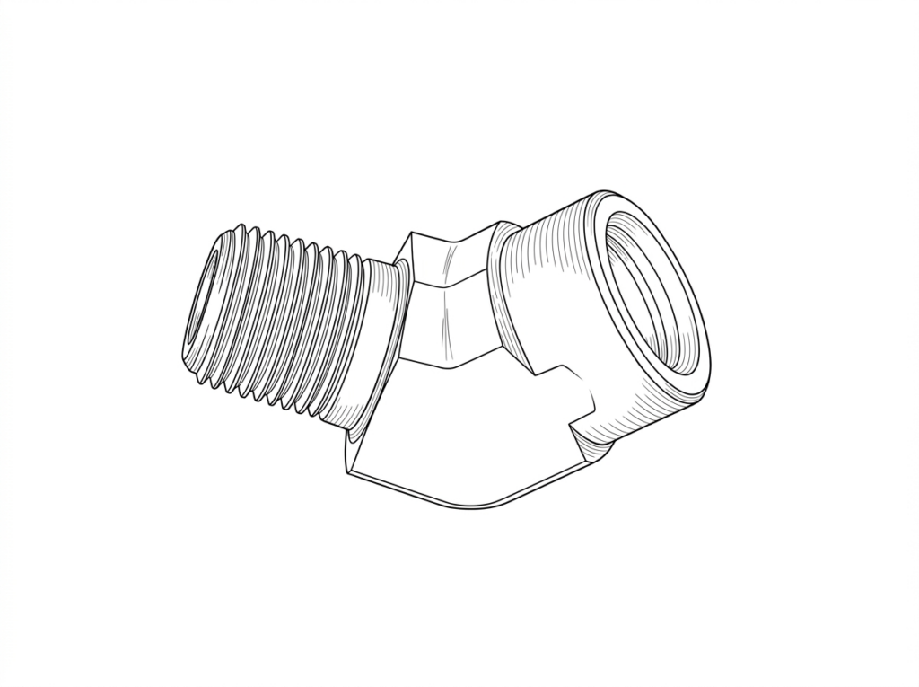 STREET ELBOW - PN: 25160 (BR-00188)