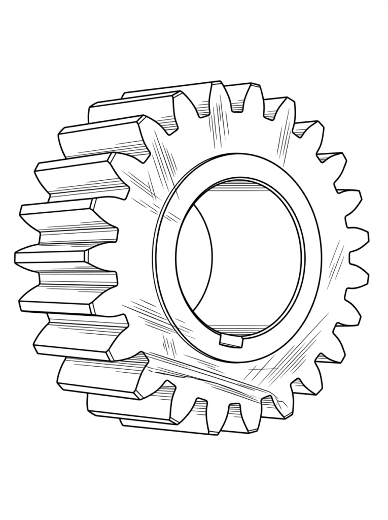 OUTPUT PLANET GEAR - PN: 25288 (BR-00190)