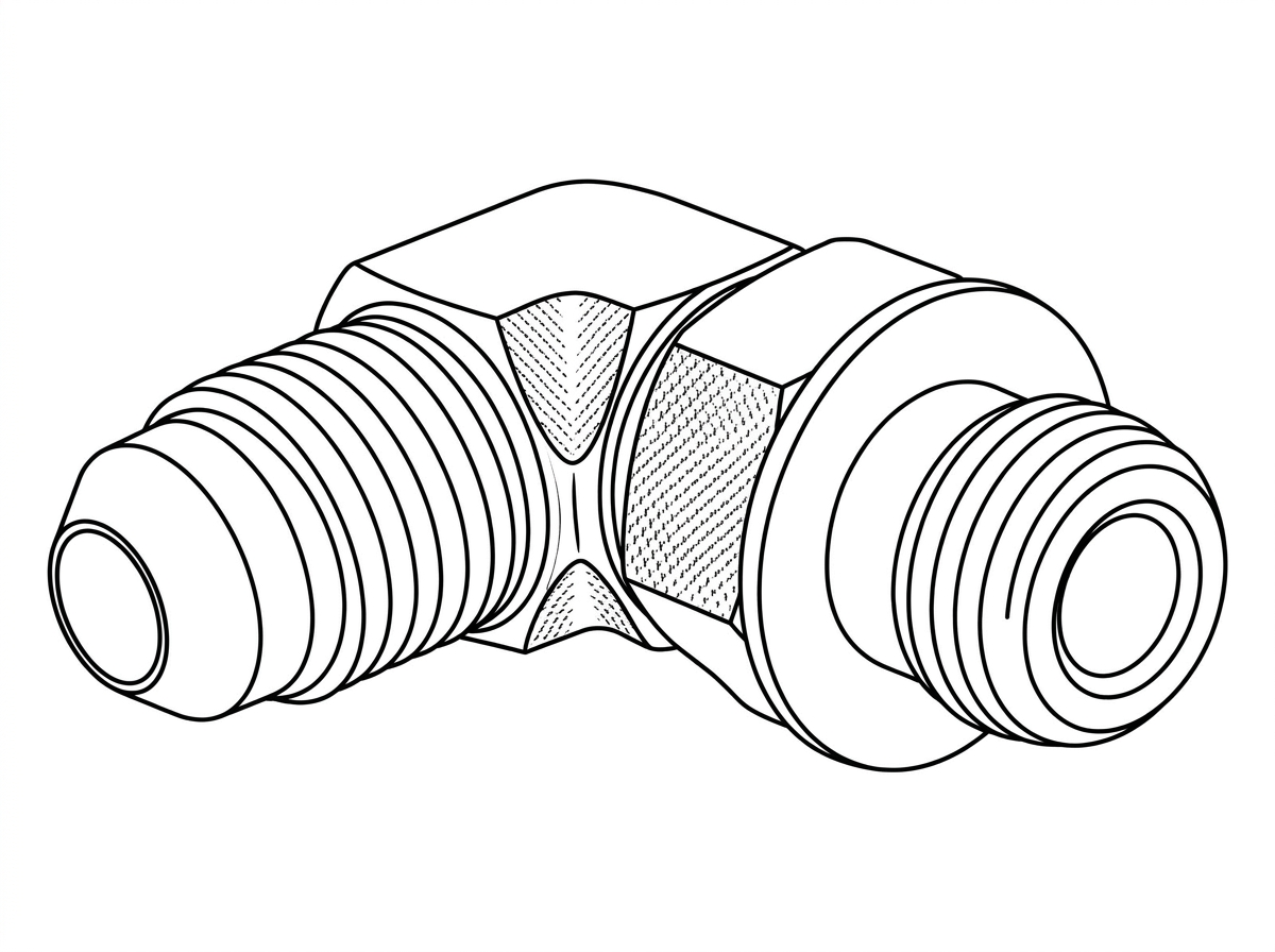 Elbow Fitting PN: 25302 (BR-00194)