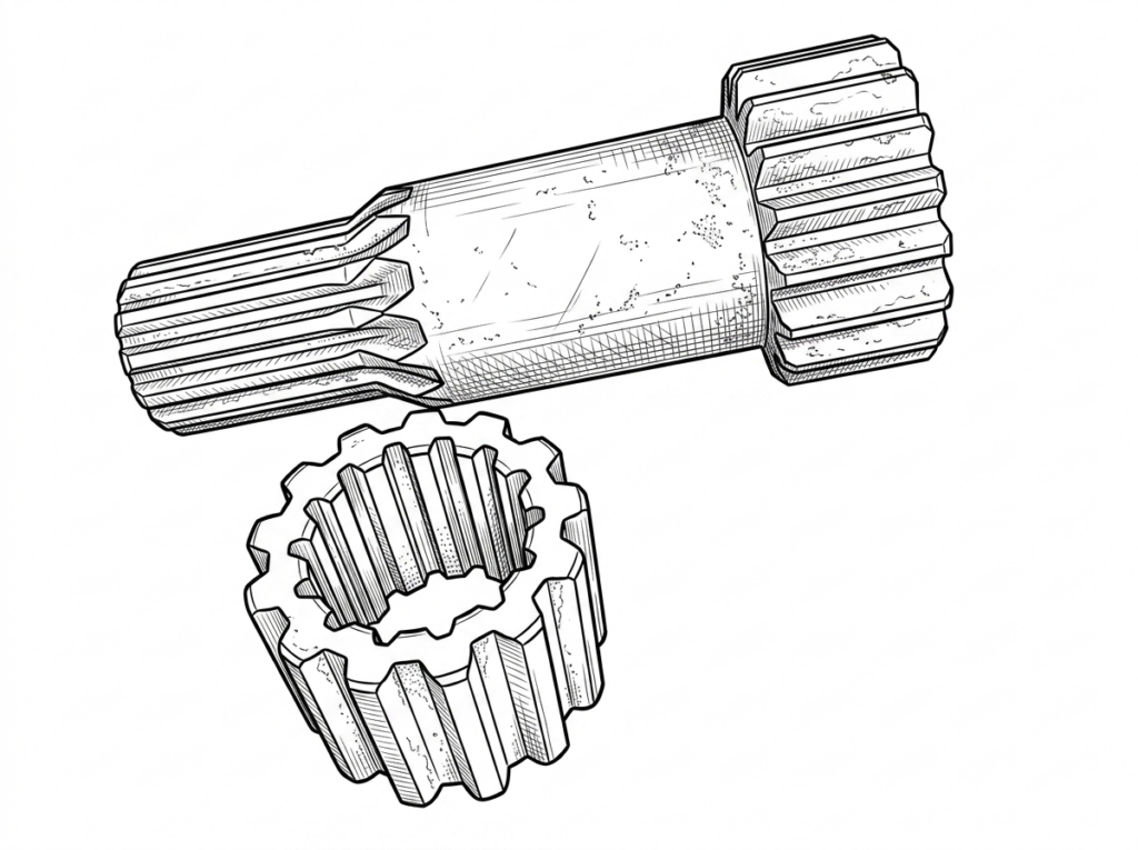PRIMARY SUN GEAR PN: 25652 (BR-00202)