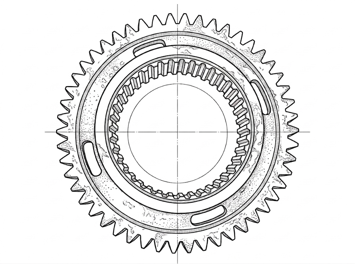 RING GEAR ADAPTER * PN: 29391 (BR-00208)