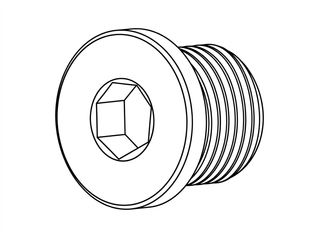 Plug O'Ring Flush - PN: 32411 (BR-00209)