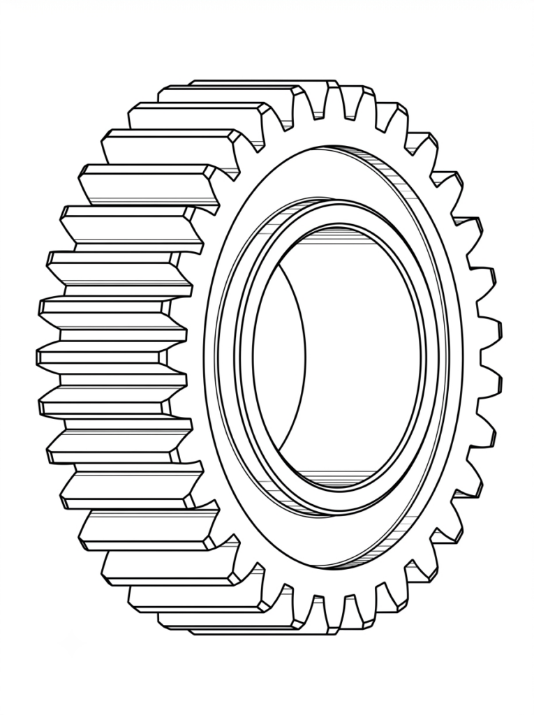 PRIMARY PLANET GEAR PN: 40021 (BR-00211)