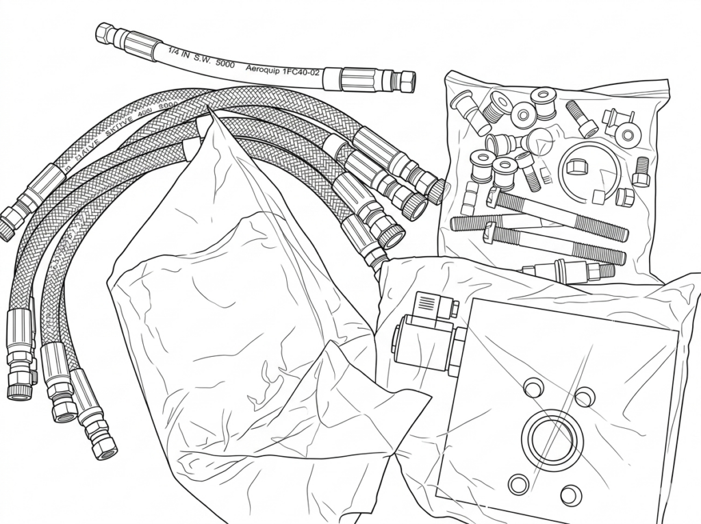 Hyd Motor Mount Kit PN: 63594 (BR-00238)