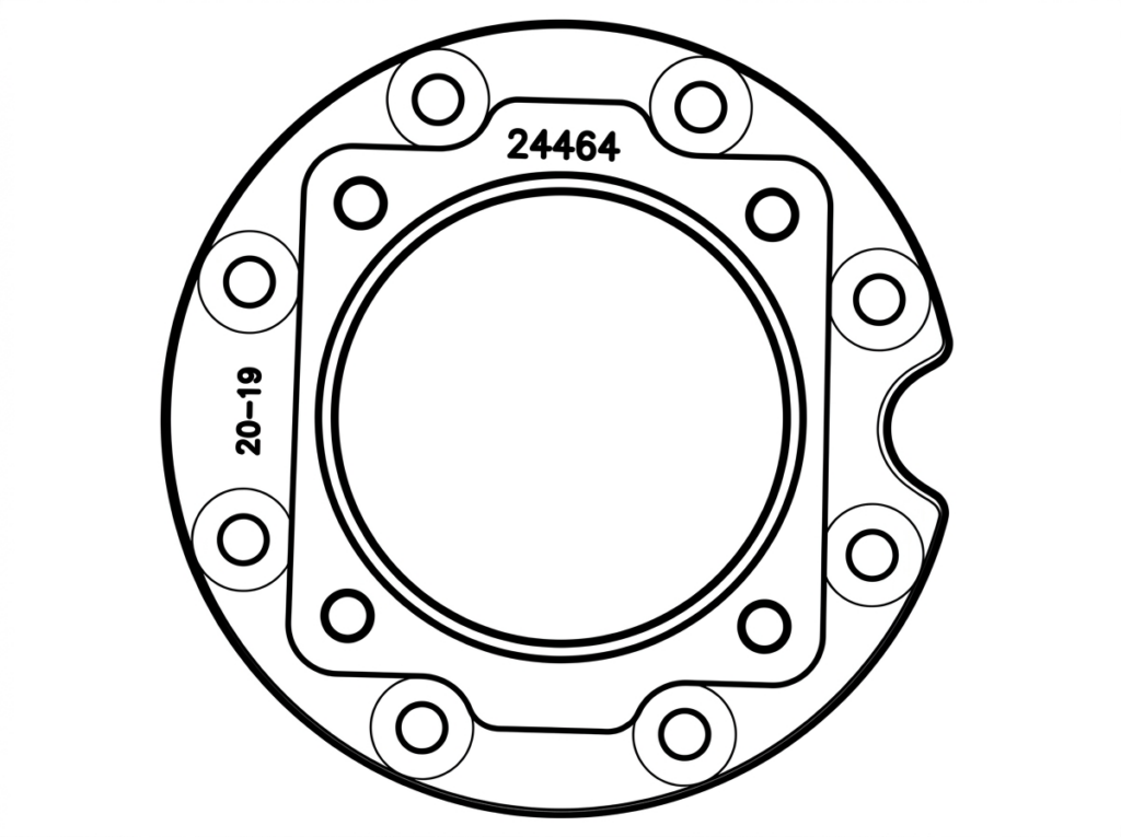 Motor Adapter PN: 24466 (BR-00273)