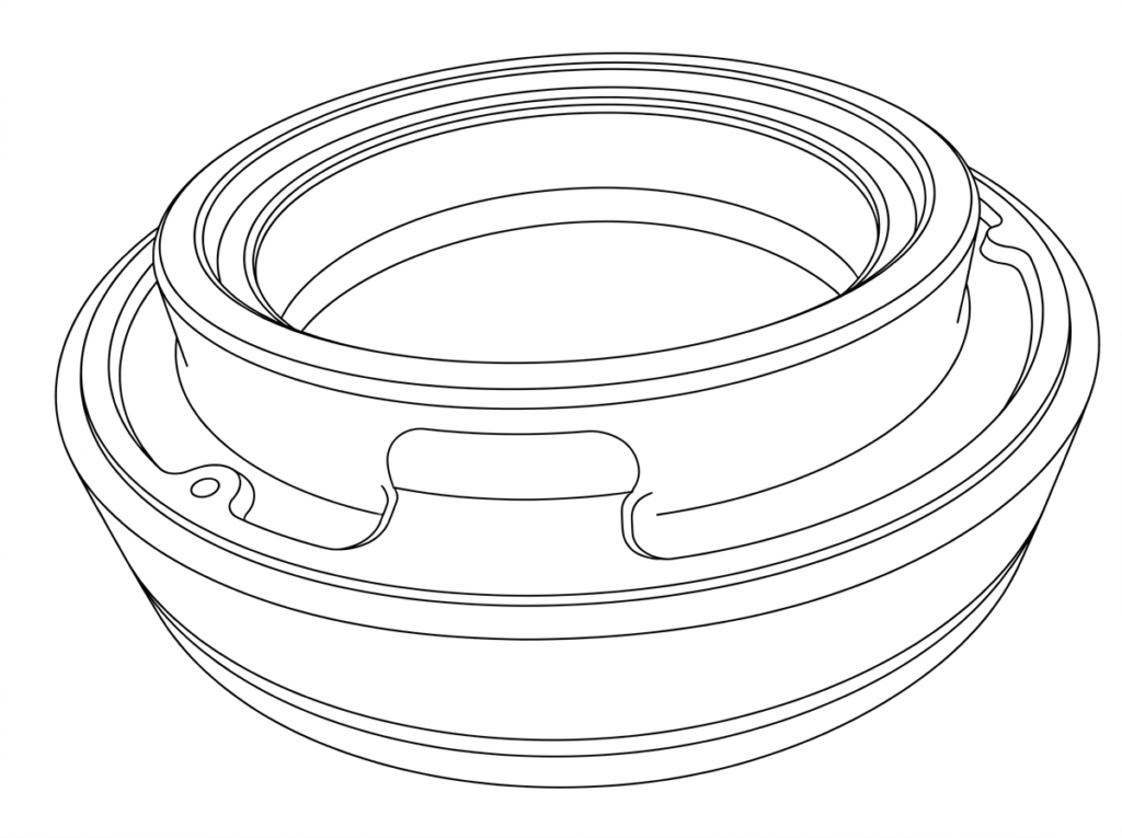 Cable Drum Closure PN: 24465 (BR-00316)