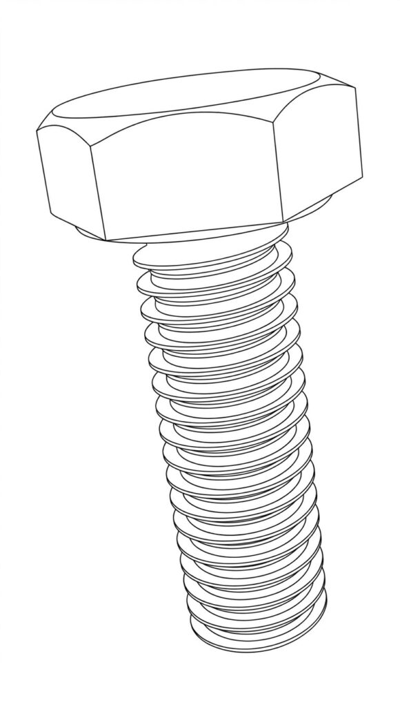 Capscrew, Hex PN: 103249 (BR-00327)