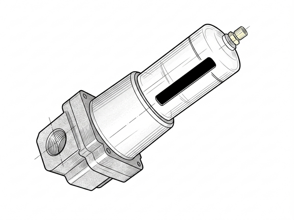Heavy Duty Micro Mist Air Separator NPT 1" Port (CH-00024)