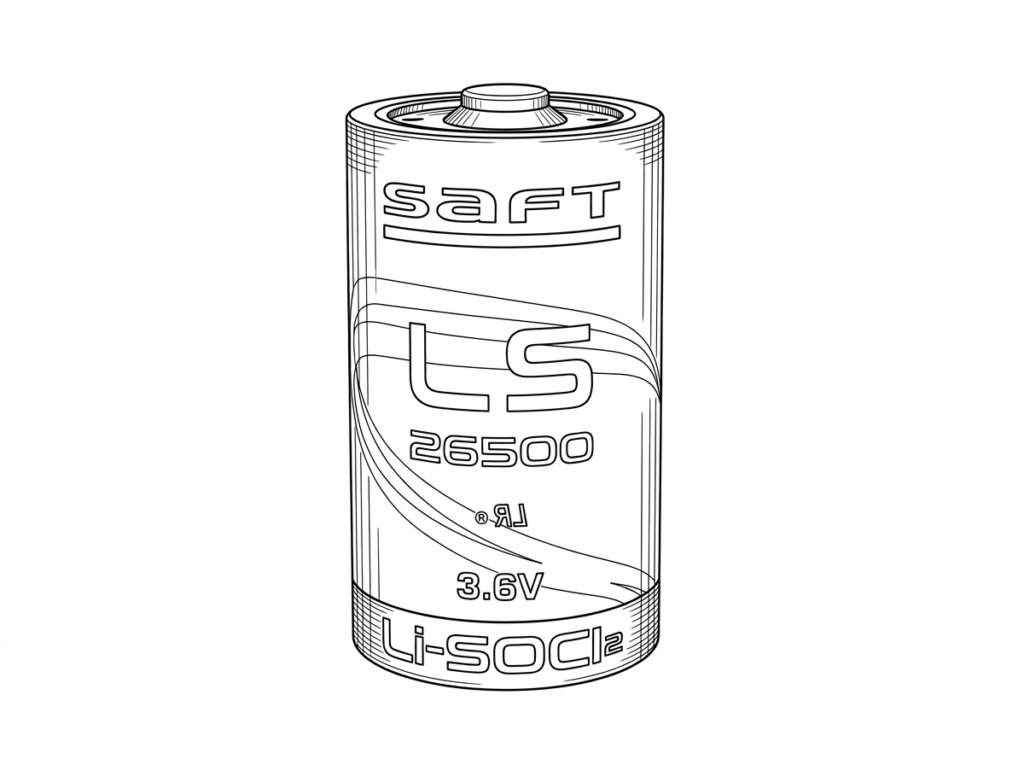 3.6V Battery Type C (LS 26500) (CP-00009)