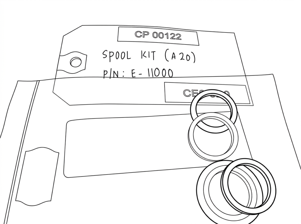 Spool Kit ( A20 ) PN: E-11000 (CP-00122)
