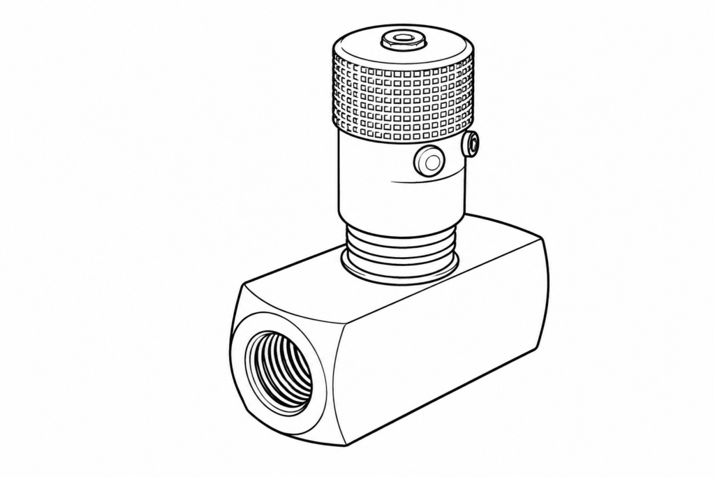 1/2" Needle Valve (5000 Psi) PN: N800S (CP-00297)