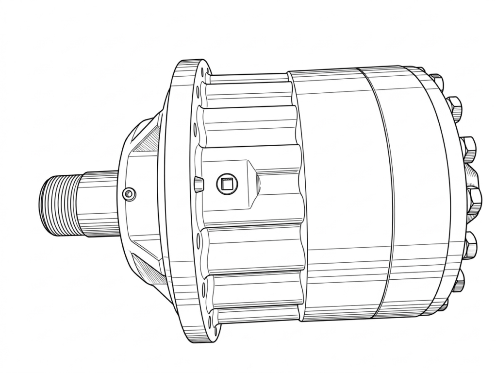 Slew Gearbox Mdl: 252FD1C4-38 P/N: 101417 /S/N:104248 (CP-01160)