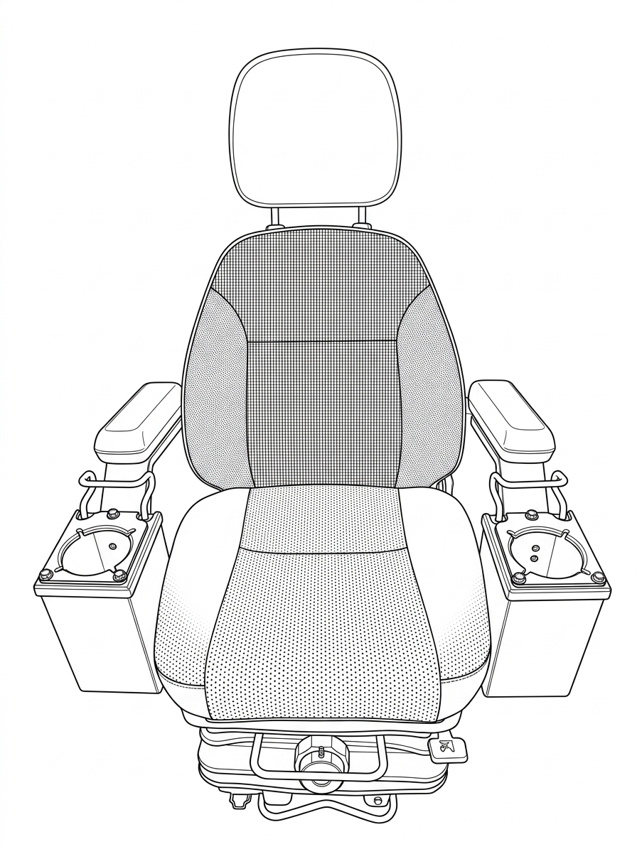 Crane Seat (CP-02583)