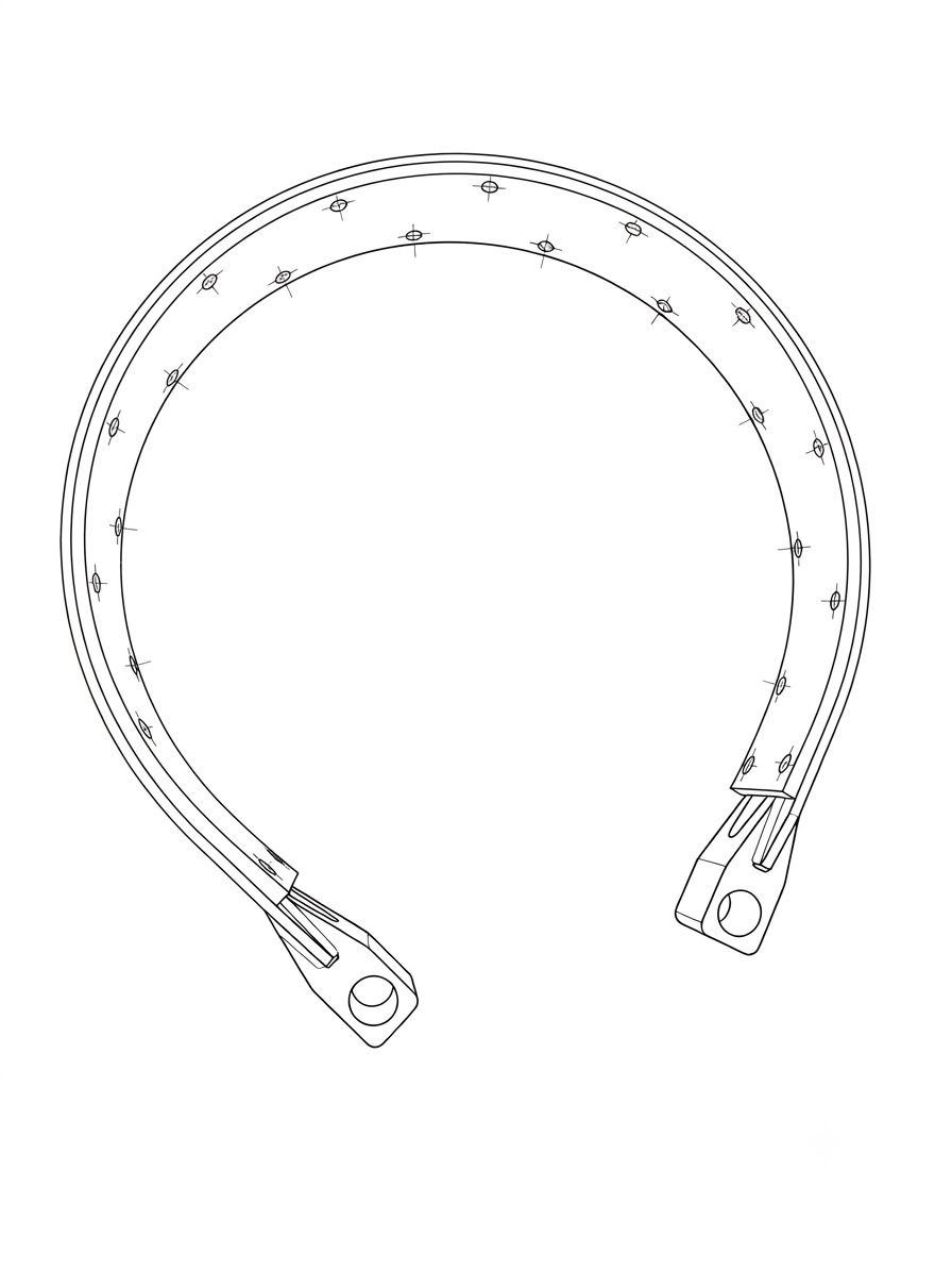 Brake Band 18" c/w Brake Lining (CP-03151)
