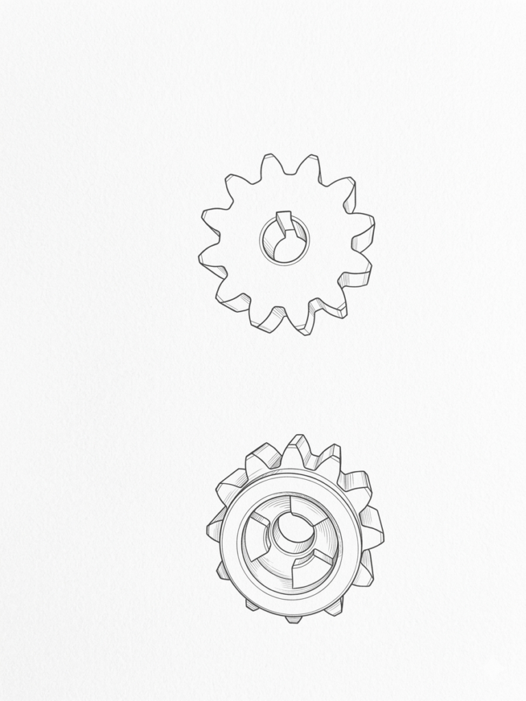 Drive Pinion (Female) 46MM X 30MM THK (CP-03845)