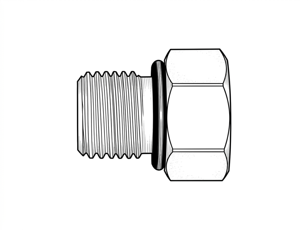 1/8'' NptF x 6mm Tube Push In Fitting STR (HF-00161)