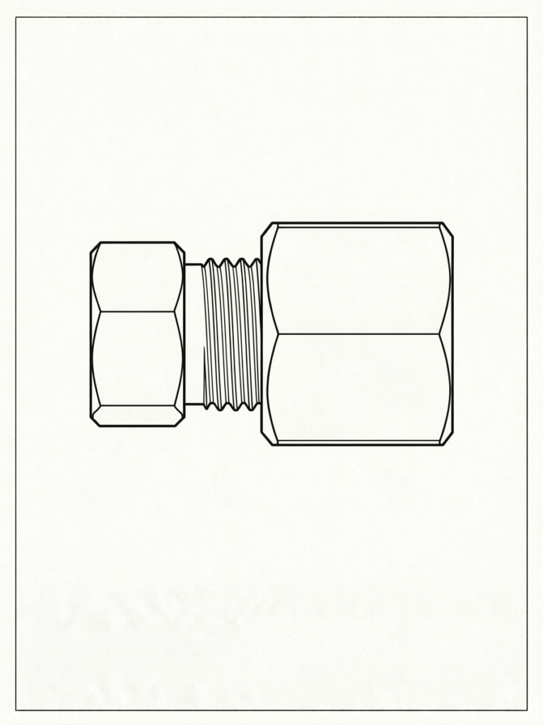 1/4" NPT Cap & Plug (HF-00228)