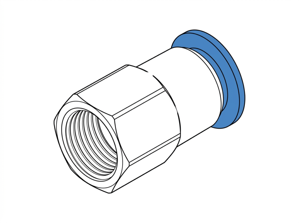 1/4" O'Ring BOSS Plug (HF-00686)