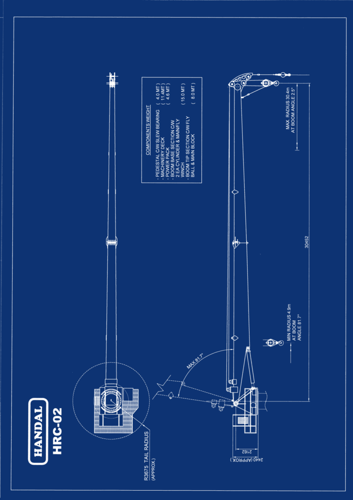 Offshore Pedestal Crane — K43-100