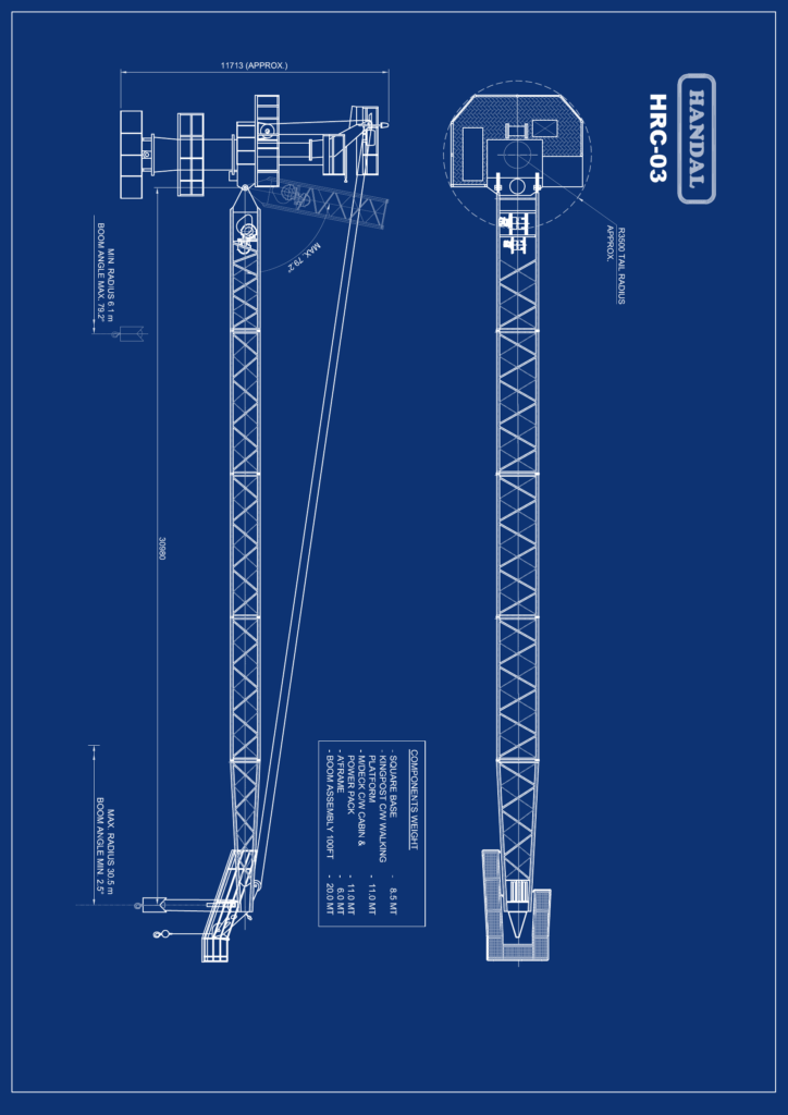 Offshore Pedestal Crane — Seatrax 4220