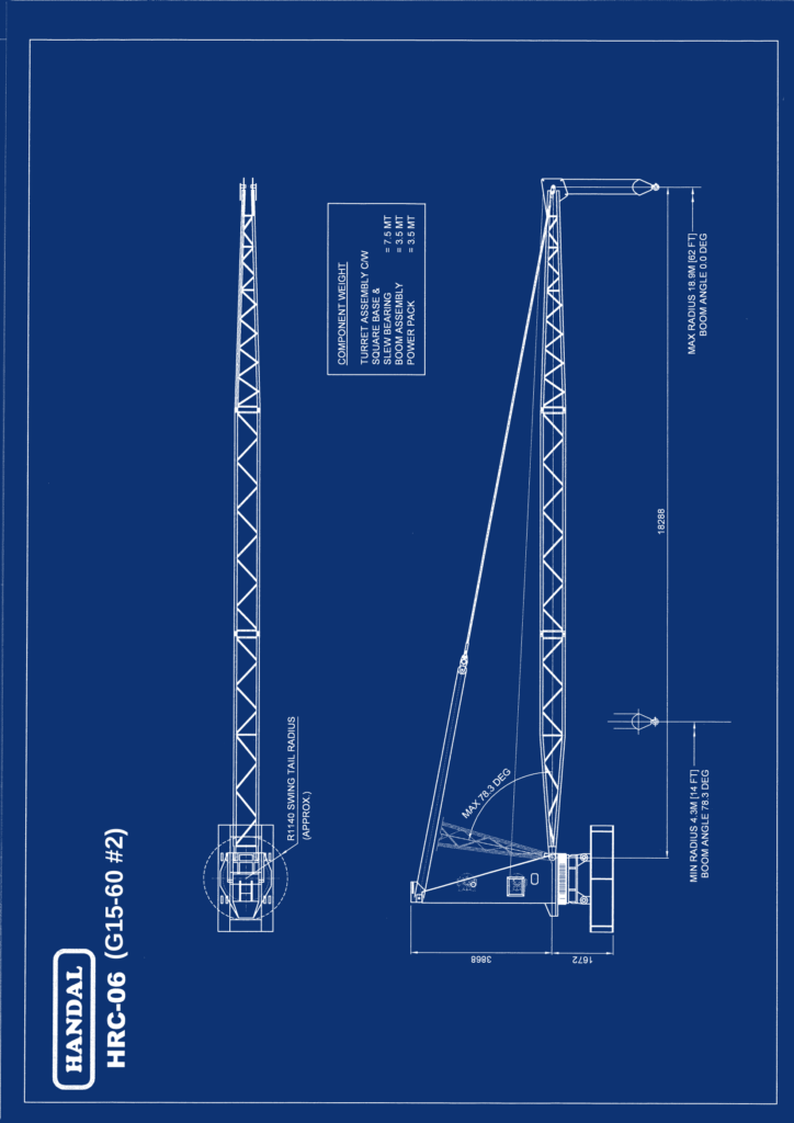 Offshore Pedestal Crane — G15-60 #2