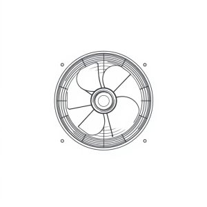 Wall Mount Fan PN: 101850 (EL-00162)
