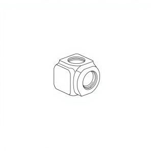 HAWKE 501/453/UNIV/A/M20 BRASS NICKEL PLATED CABLE GLAND (EL-00105)