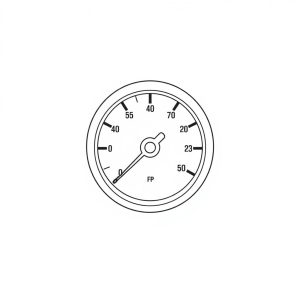 Engine Oil Pressure Gauge (12VDC) PN: EG21P-100-12-A (CP-00037)