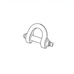 Safety Pin Bolt & Nut Type Bow Shackle - 12.0MT (S12B14)