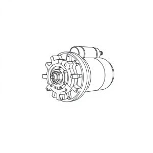 Starter Drive 12 teeth PN: 10BM-299-22 (CP-01296)