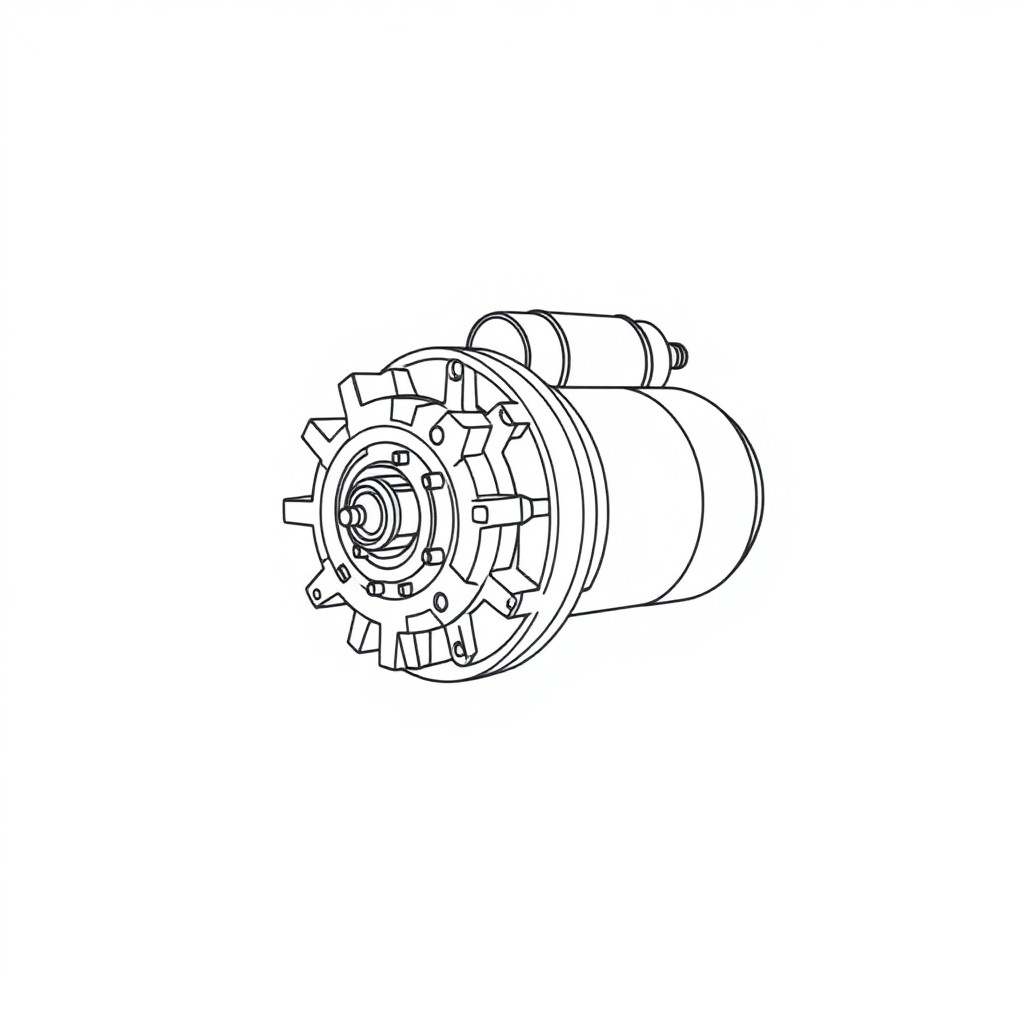 Starter Drive 12 teeth PN: 10BM-299-22 (CP-01296)