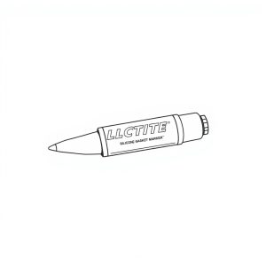 LOCTITE SILICONE GASKET MARKER