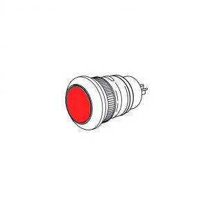 Push Button (L 1041) RED (EL-00138)