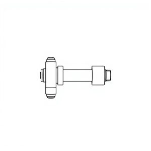 Safety Pin Bolt & Nut Type Bow Shackle -  9.5MT (S9B06)