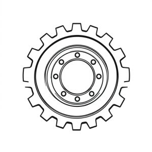 PRIMARY SUN GEAR PN: 24093 (BR-00119)