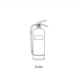 Fire Extinguisher MODEL: B456 (CP-03744)