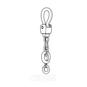 Chain Block Hooks -3.0 MT (C3H05)