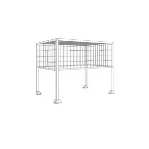 CAGE DEAD WEIGHT 1.7 T - 12FT X 7FT X 3FT (CDW1T)