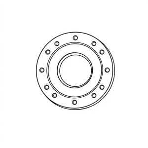 Thrust Plate PN: 391-2185-912 (HP-D0200)
