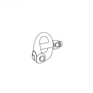 Safety Pin Bolt & Nut Type Bow Shackle - 8.5MT (S8B22)