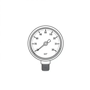 Water Temperature Gauge PN: 20T-250-20-1/2 (CP-01746)