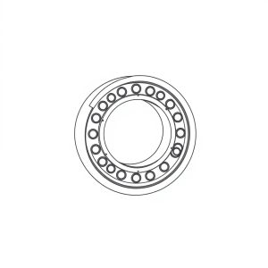 Roller Bearing PN: 391-0381-059 (HP-D0198)