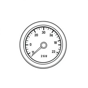 EG21 Fuel Gauge 24 Volt PN: 15-70-0513 (CP-01748)